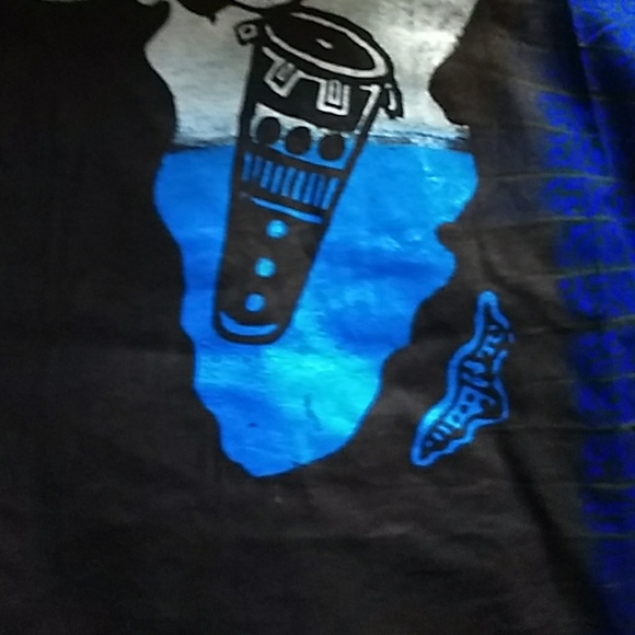 Unisex African Kampala dying and tied top - Picture 7 of 7